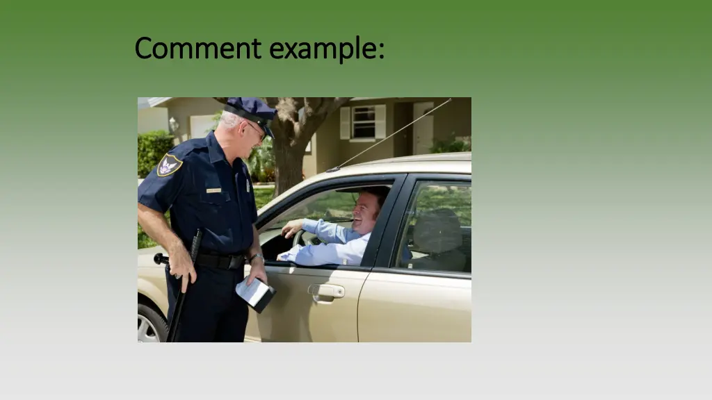 comment example comment example