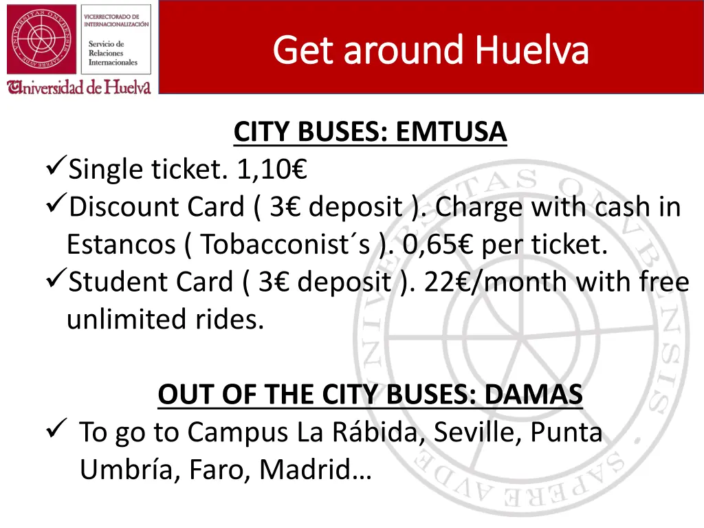 get get around around huelva