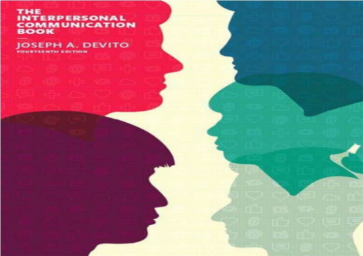 the interpersonal communication book 14th edition