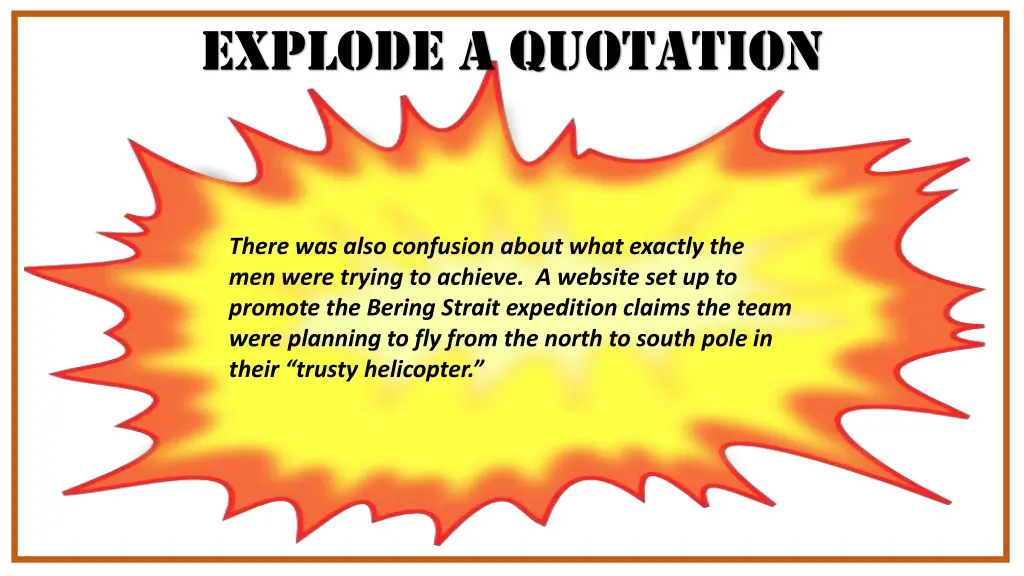 explode a quotation 4