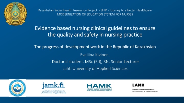 kazakhstan social health insurance project ship