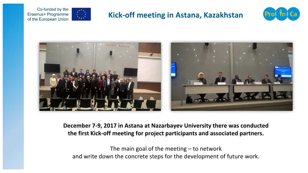 kick off meeting in astana kazakhstan