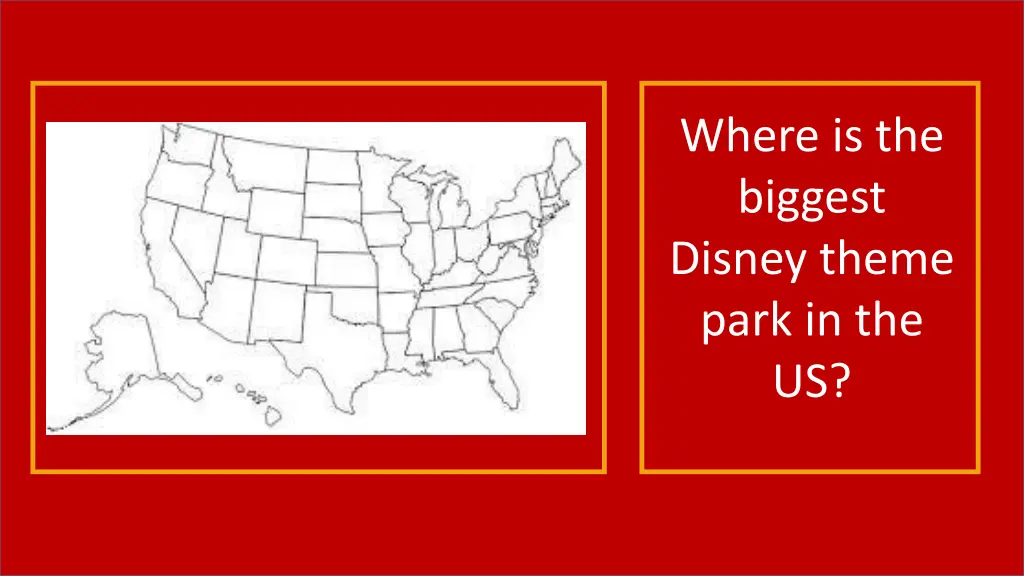 where is the biggest disney theme park in the us