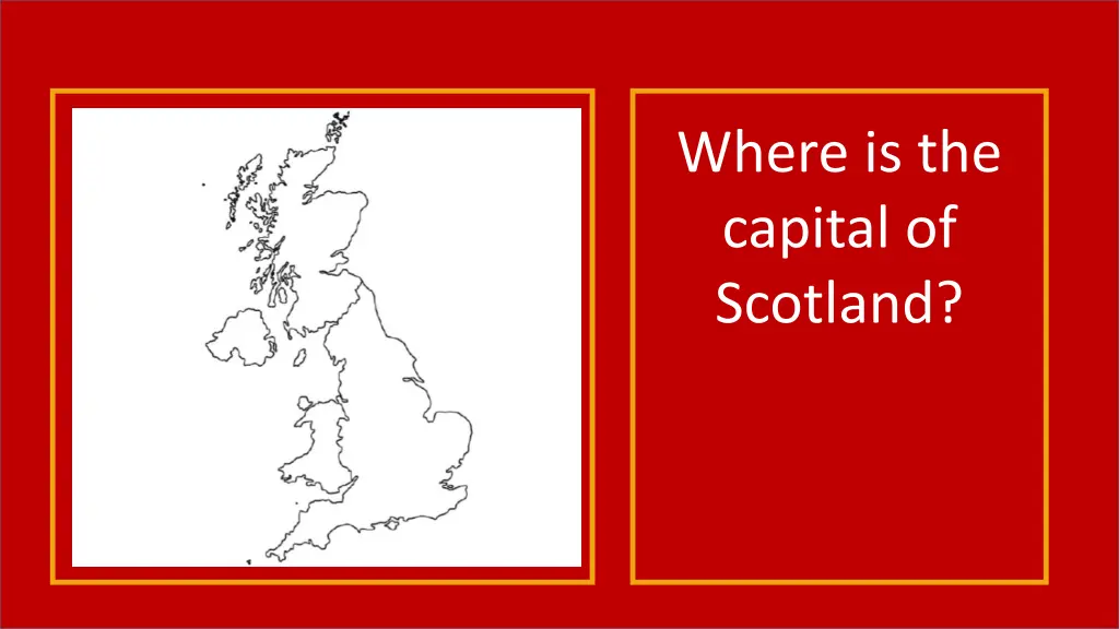 where is the capital of scotland