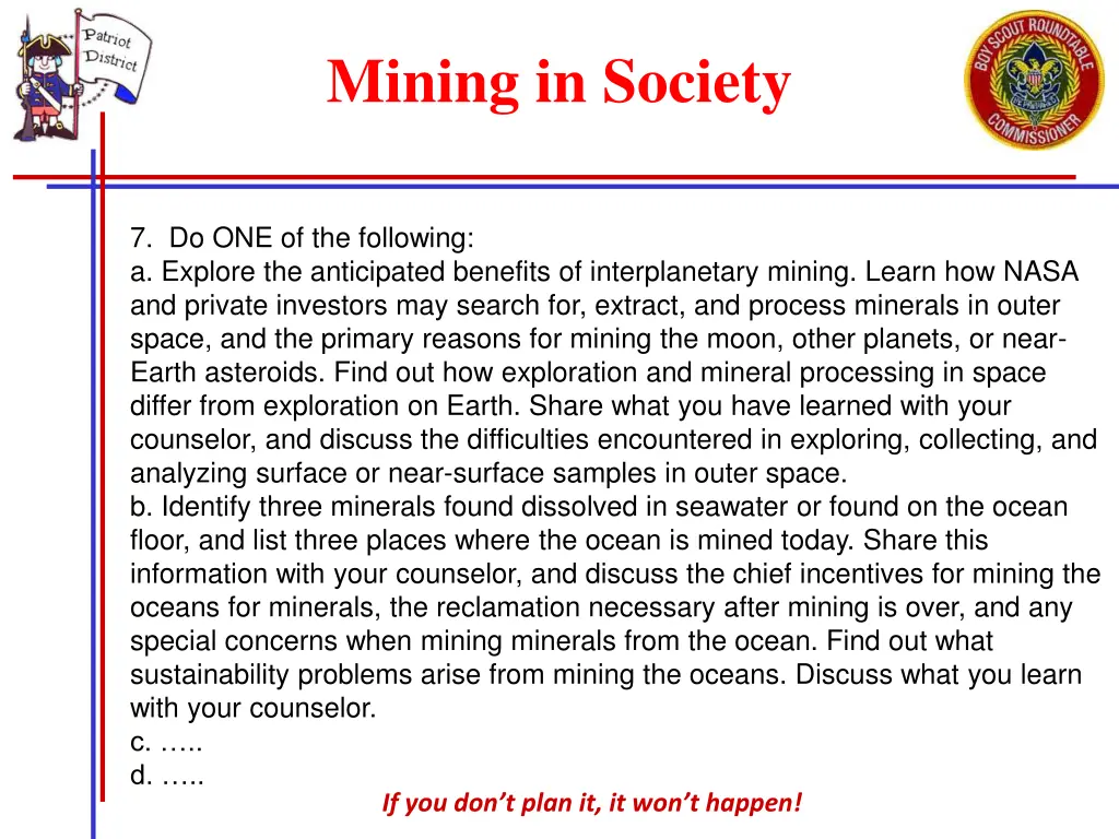 mining in society 8