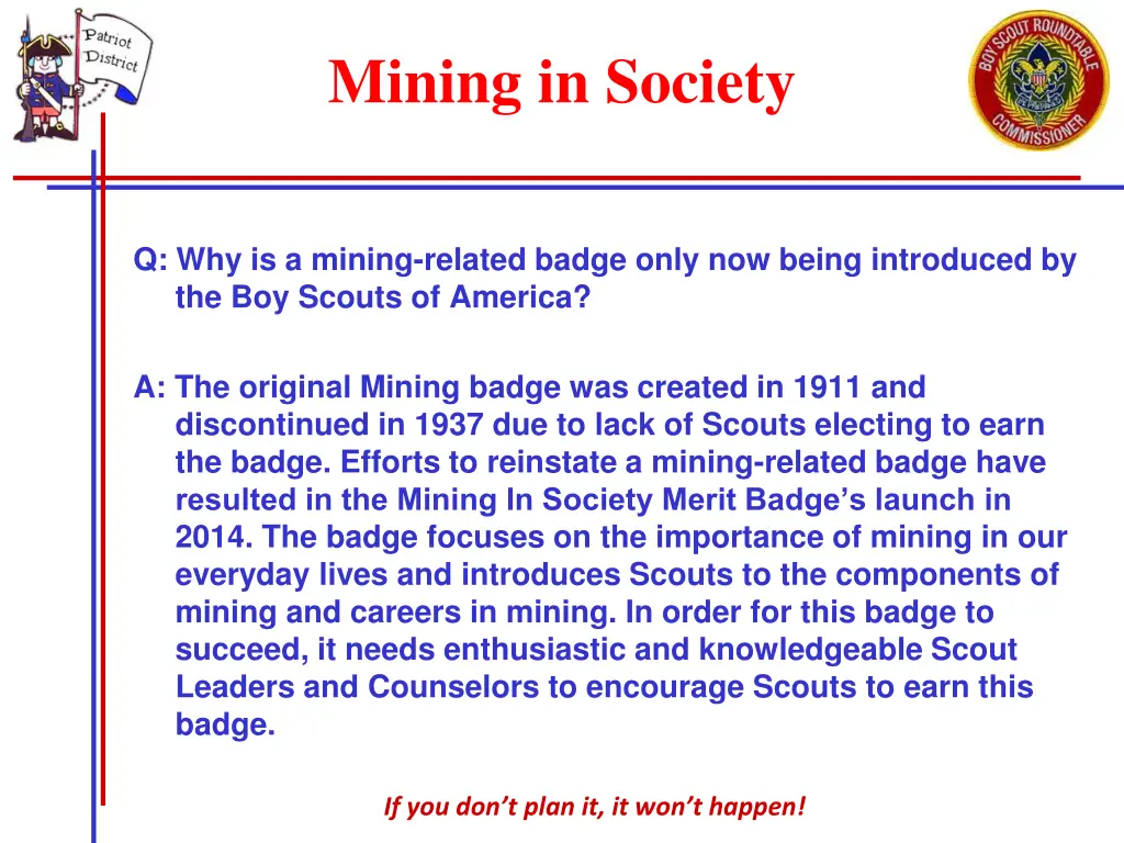 mining in society