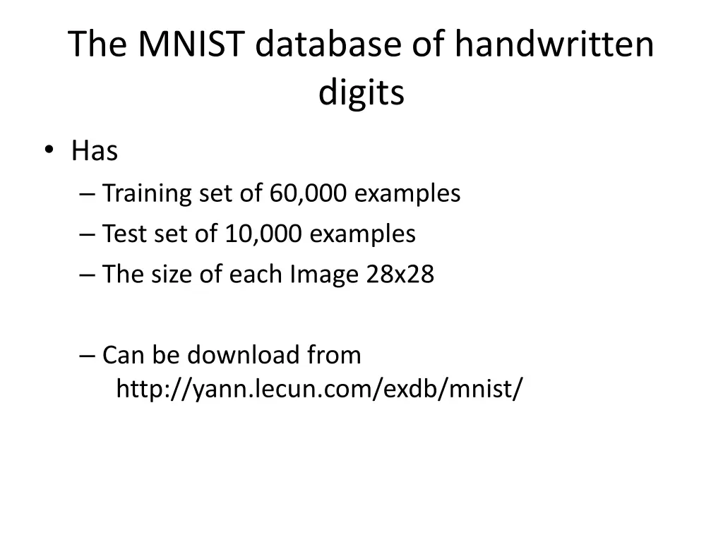 the mnist database of handwritten digits