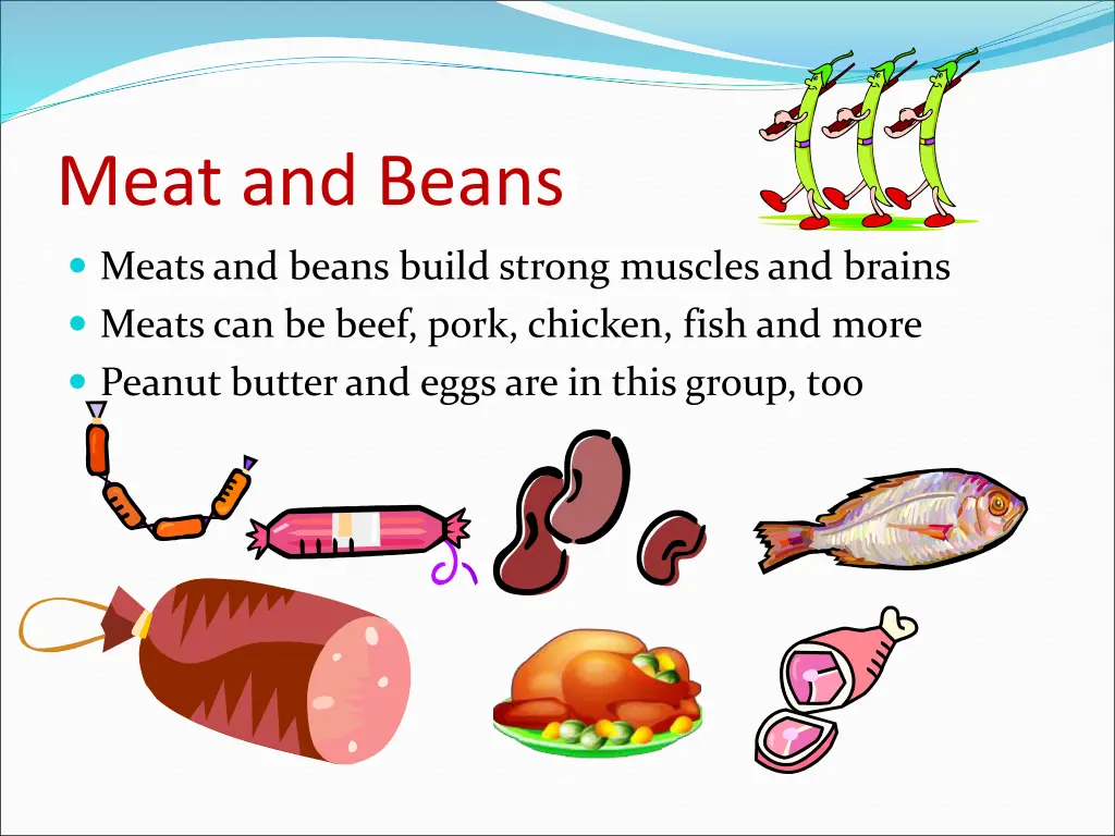 meat and beans