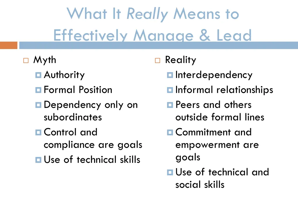 what it really means to effectively manage lead