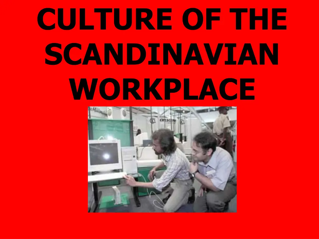 culture of the scandinavian workplace