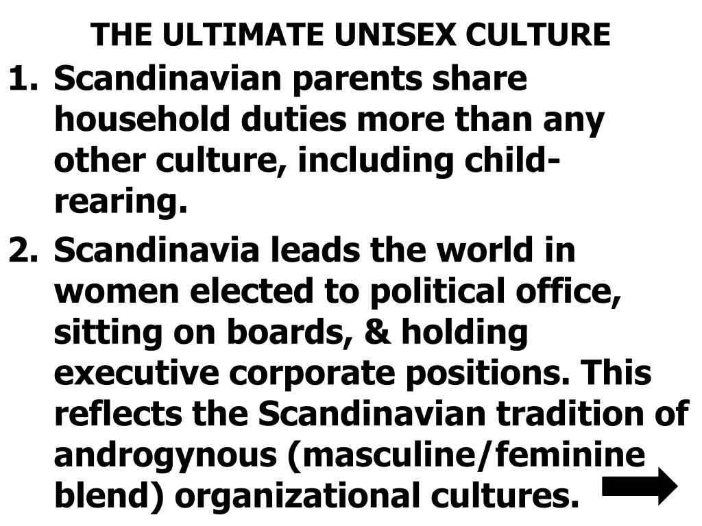 the ultimate unisex culture 1 scandinavian