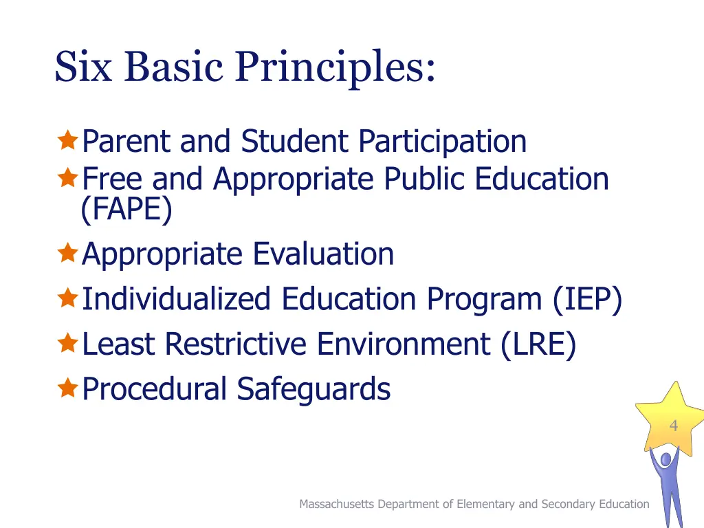 six basic principles