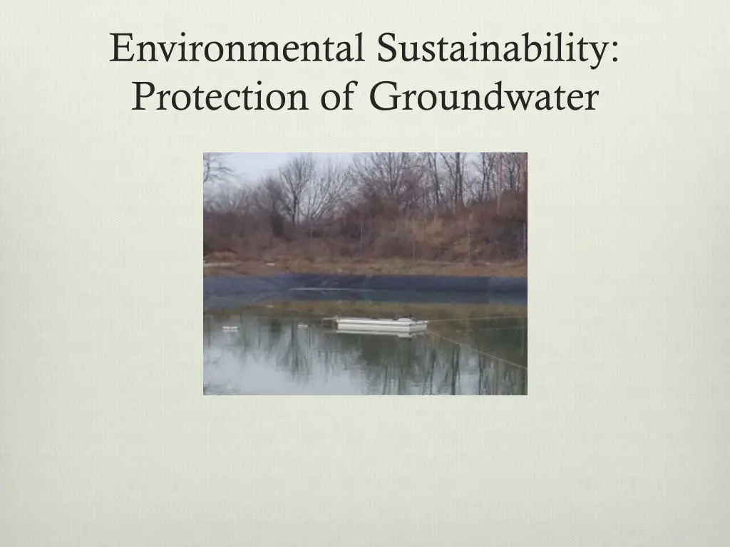 environmental sustainability protection