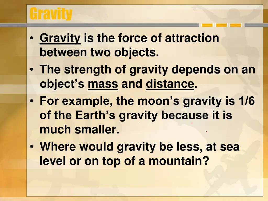 gravity