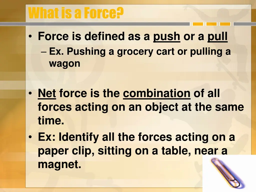 what is a force