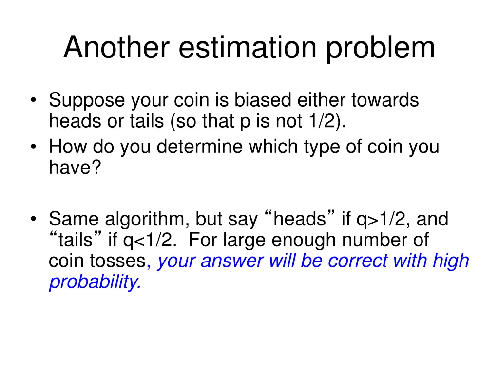 another estimation problem