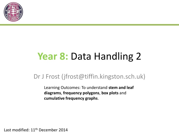 year 8 data handling 2