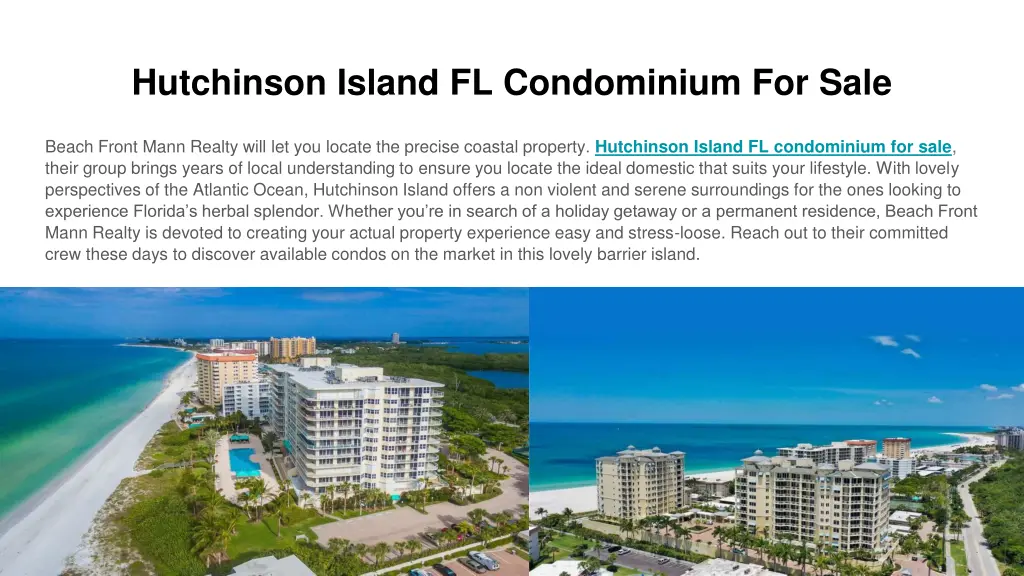 hutchinson island fl condominium for sale