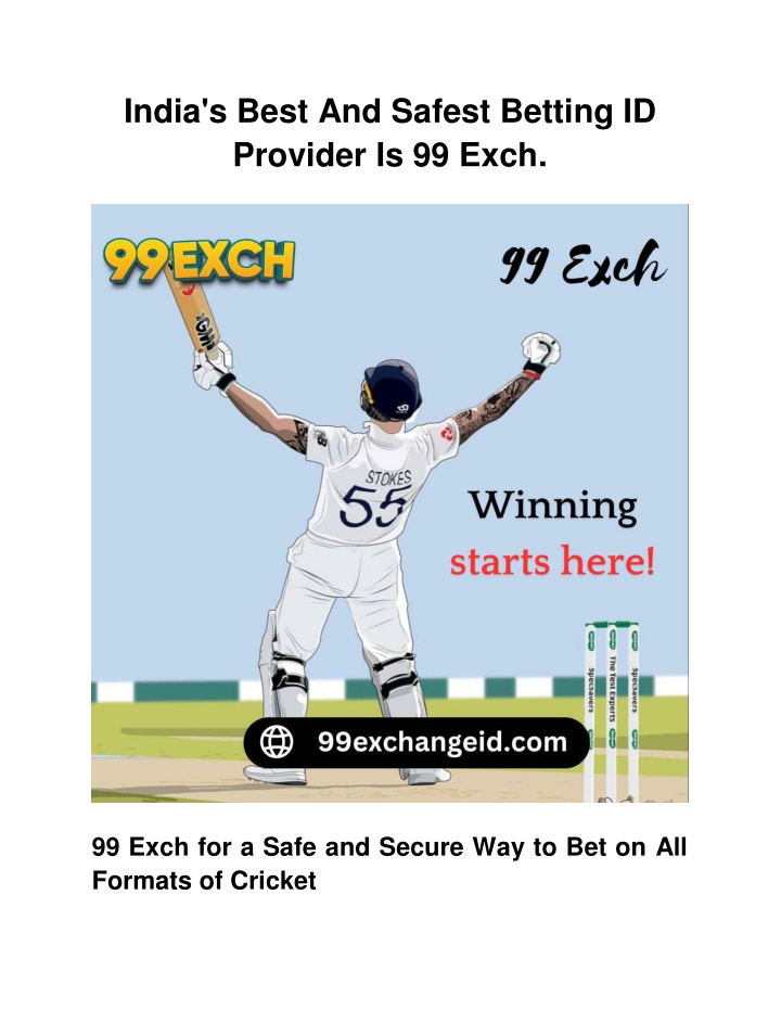 india s best and safest betting id provider