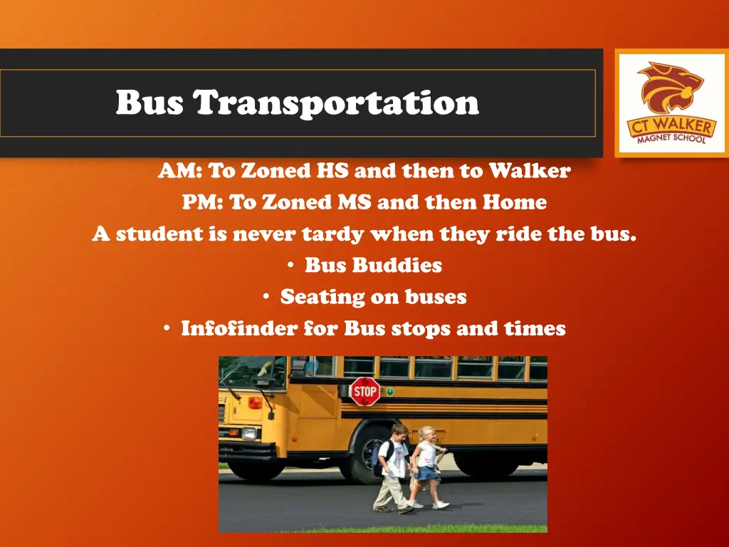 bus transportation