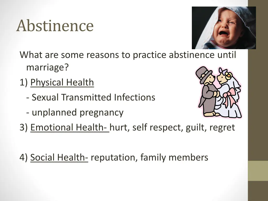 abstinence