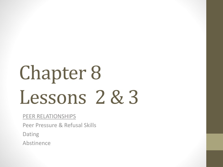 chapter 8 lessons 2 3