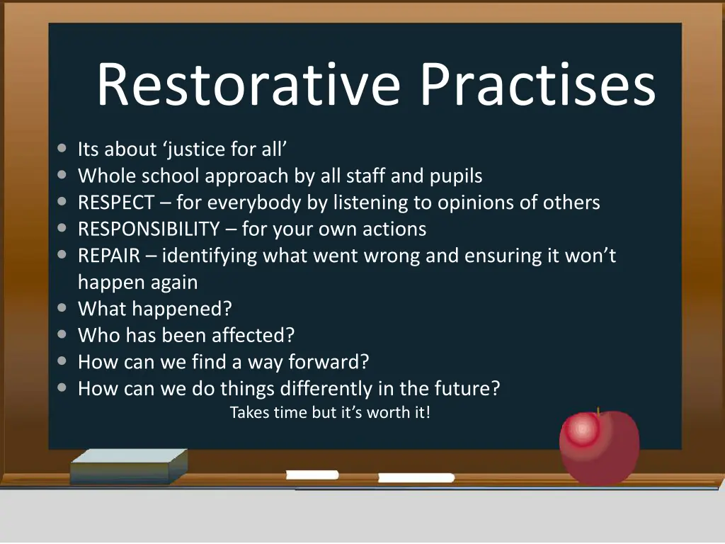 restorative practises