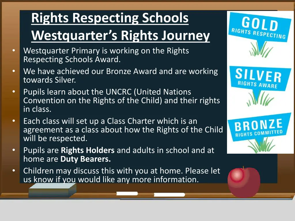 rights respecting schools westquarter s rights