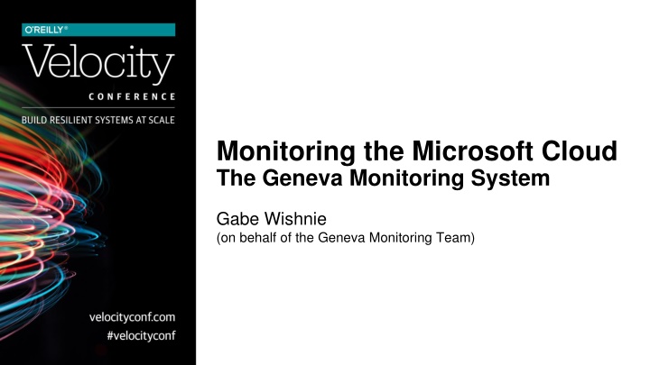 monitoring the microsoft cloud the geneva