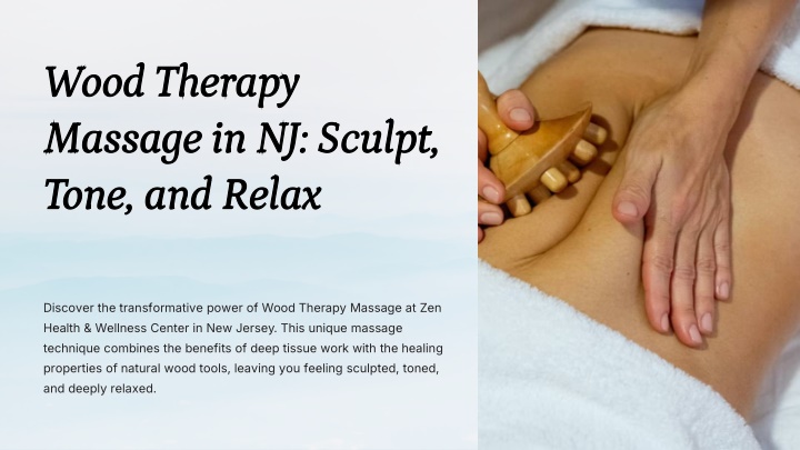 wood therapy wood therapy massage in nj sculpt