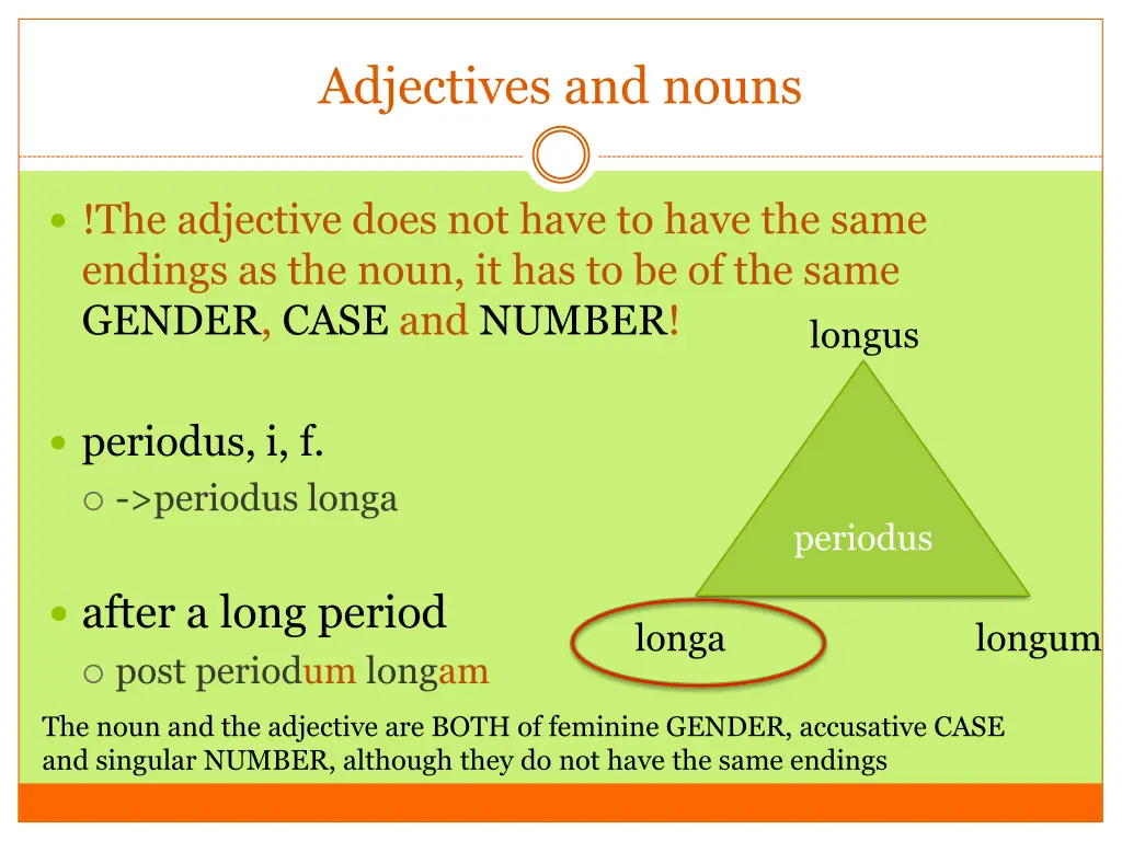 adjectives and nouns 2