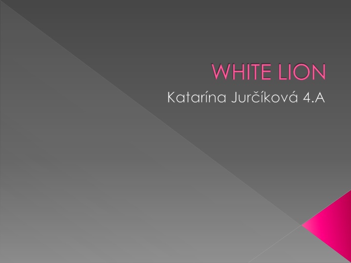 white lion katar na jur kov 4 a