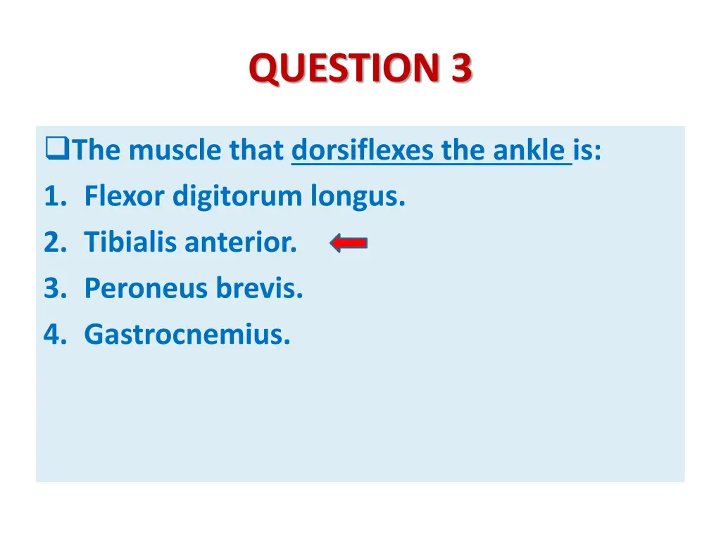 question 3