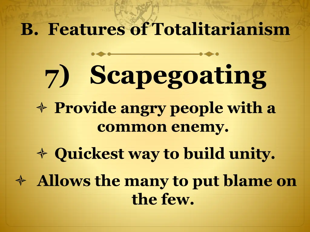 b features of totalitarianism 5