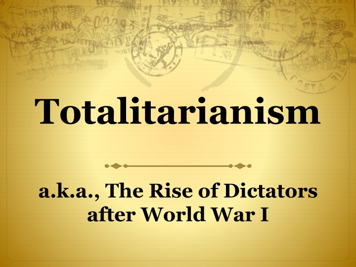 totalitarianism