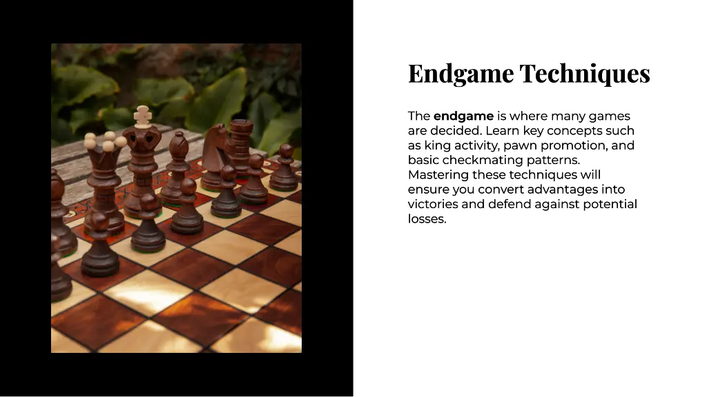 endgame techniques endgame techniques