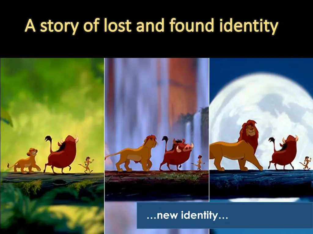 a story of lost and found identity a story 7