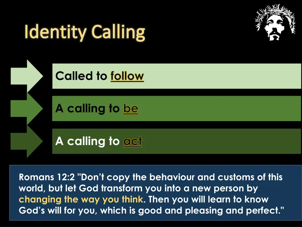 identity calling identity calling