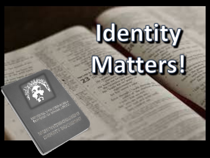 identity matters