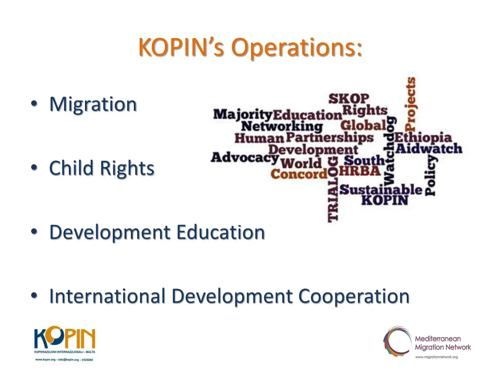 kopin s operations