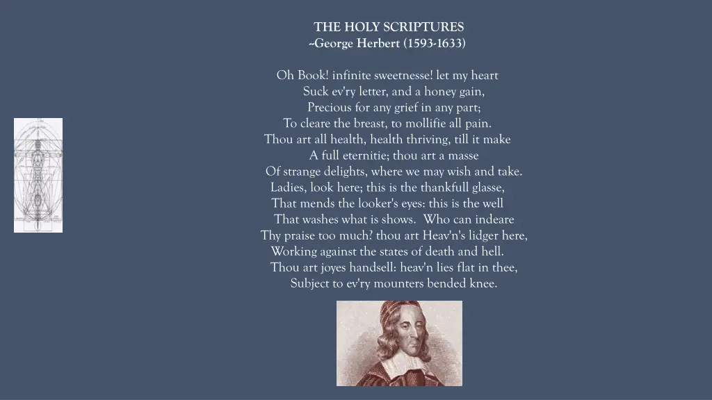 the holy scriptures george herbert 1593 1633