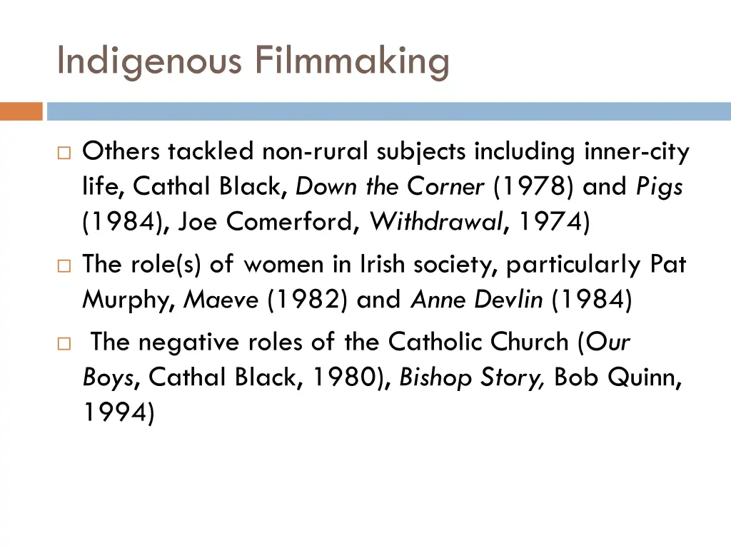 indigenous filmmaking 1