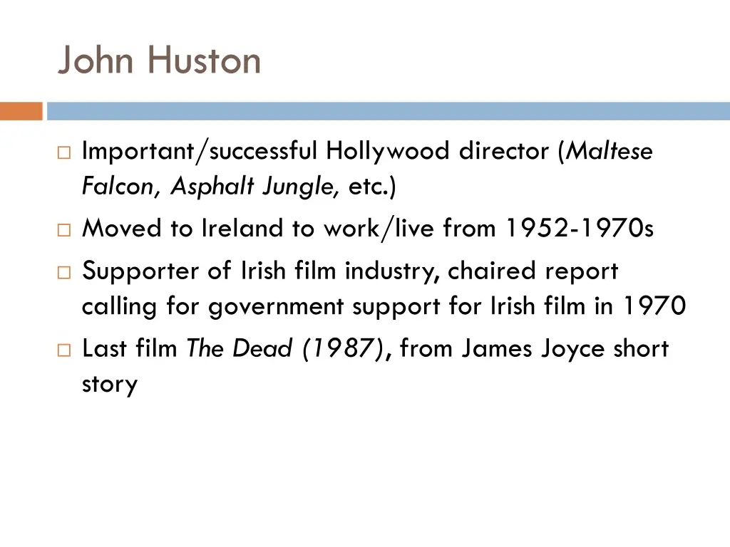 john huston