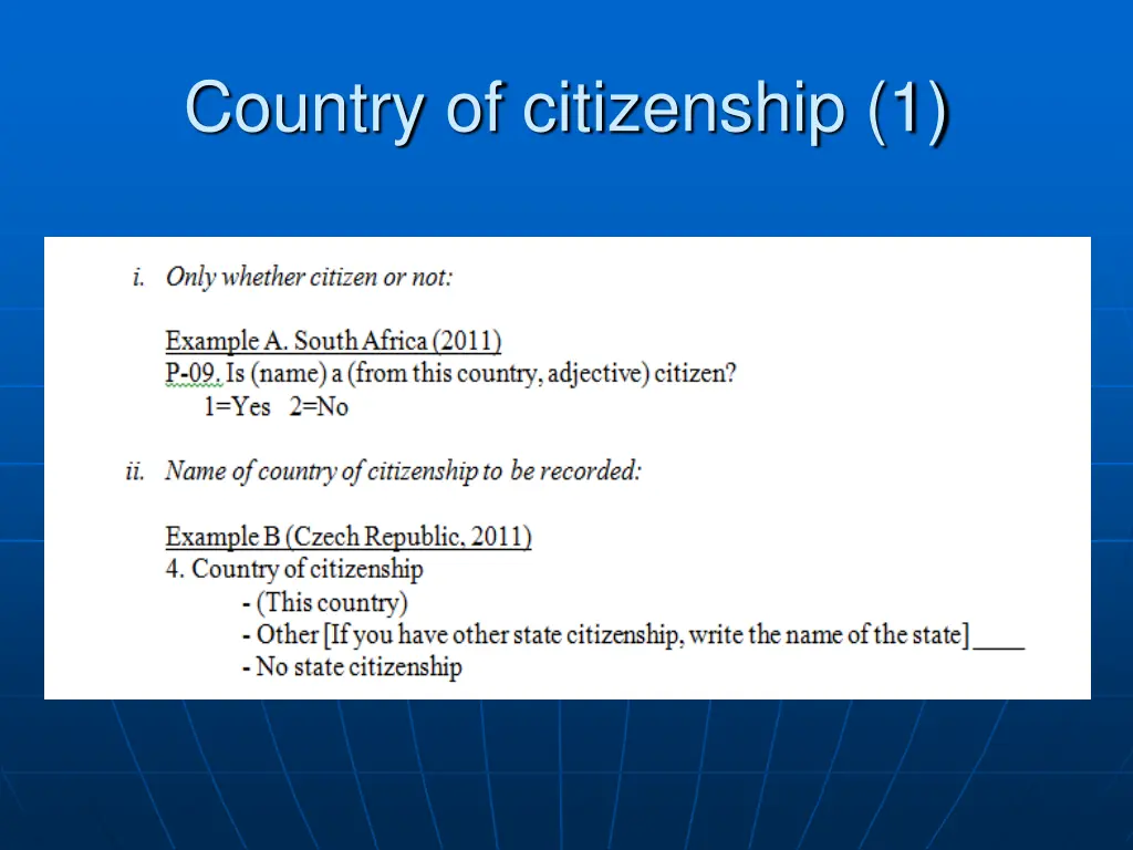 country of citizenship 1