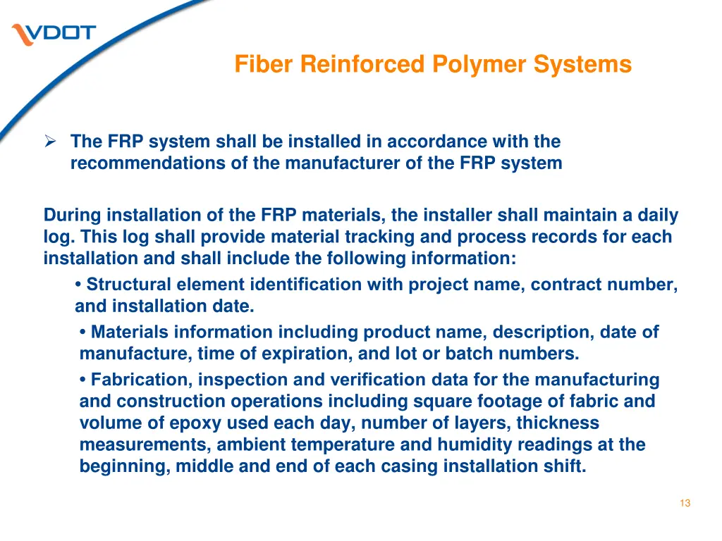 fiber reinforced polymer systems 11