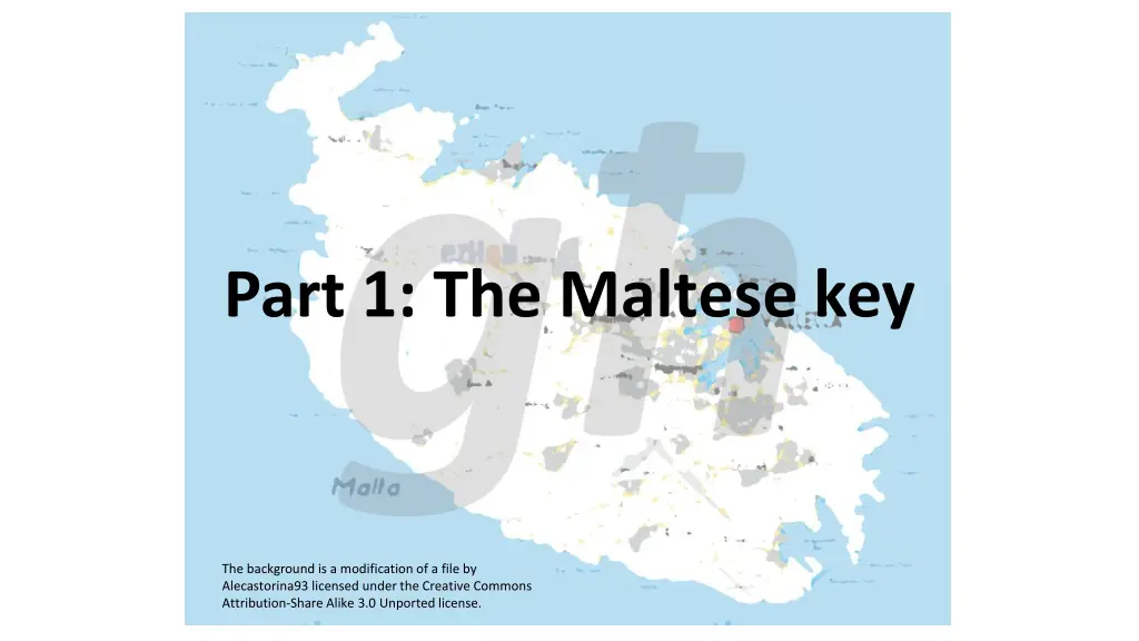 part 1 the maltese key