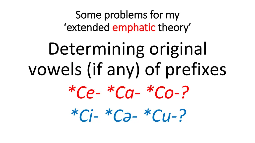 some problems for my some problems 2