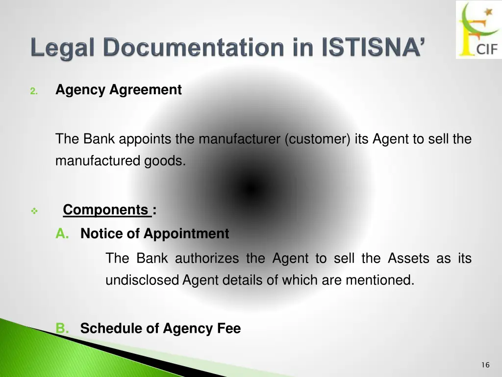 agency agreement