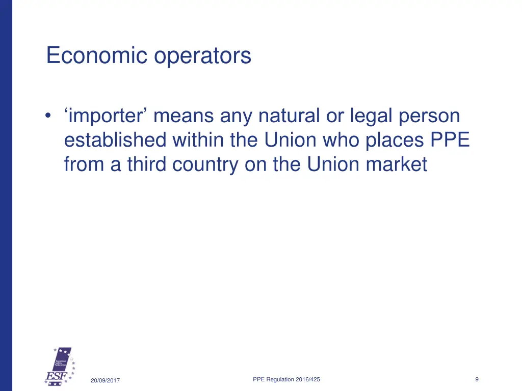 economic operators 1