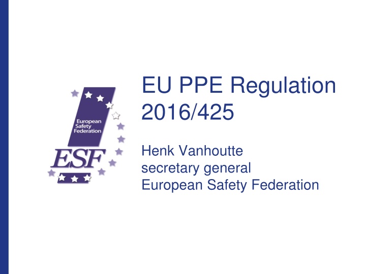 eu ppe regulation 2016 425